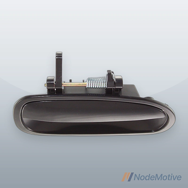 Exterior Door Handle For 96-2000 Honda Civic Rear RH Sedan Smooth Black Plastic