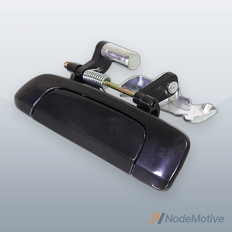 Exterior Door Handle For 2001-2005 Honda Civic Rear Driver Sedan Smooth Black