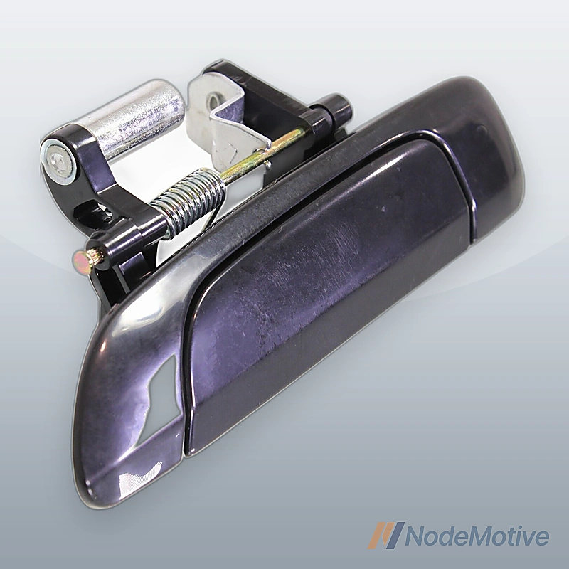 Exterior Door Handle For 2001-2005 Honda Civic Rear Driver Sedan Smooth Black