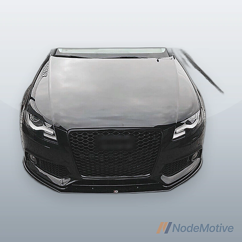 HOOD HEX FRONT MESH RS4 FOR AUDI A4/S4 B8 8T