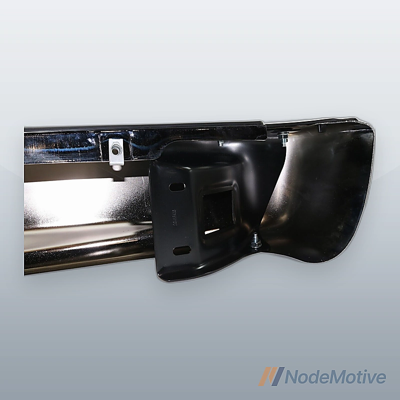 Step Bumper Assembly For 2002-2008 Dodge Ram 1500 Chrome With Mounting Bracket