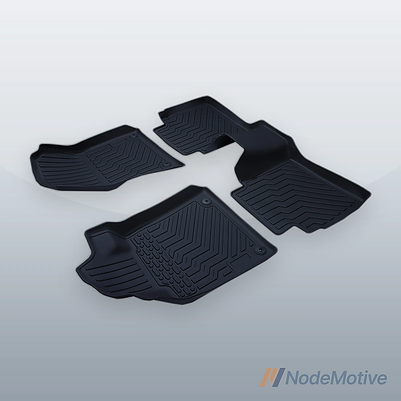 TPE Rubber All-weather 2 Row Floor Mat Liner Set for 2019-2024 Nissan Altima