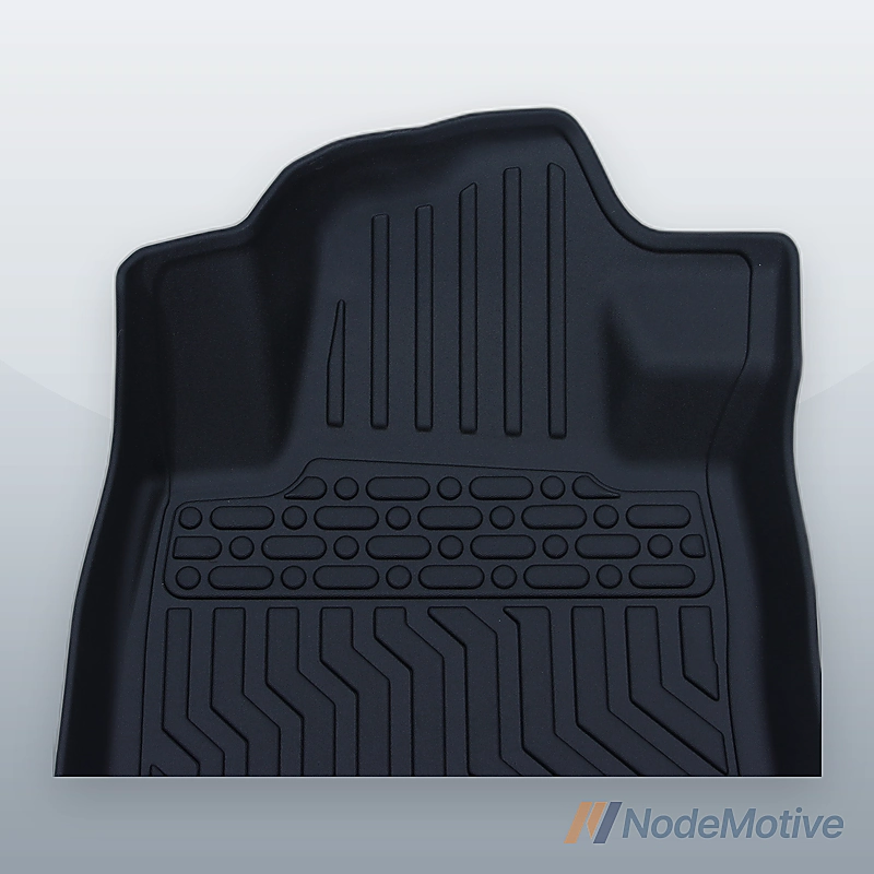 TPE Rubber All-weather 2 Row Floor Mat Liner Set for 2019-2024 Nissan Altima