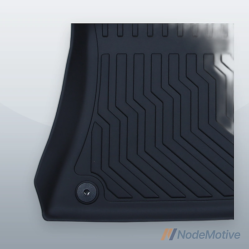 TPE Rubber All-weather 2 Row Floor Mat Liner Set for 2019-2024 Nissan Altima