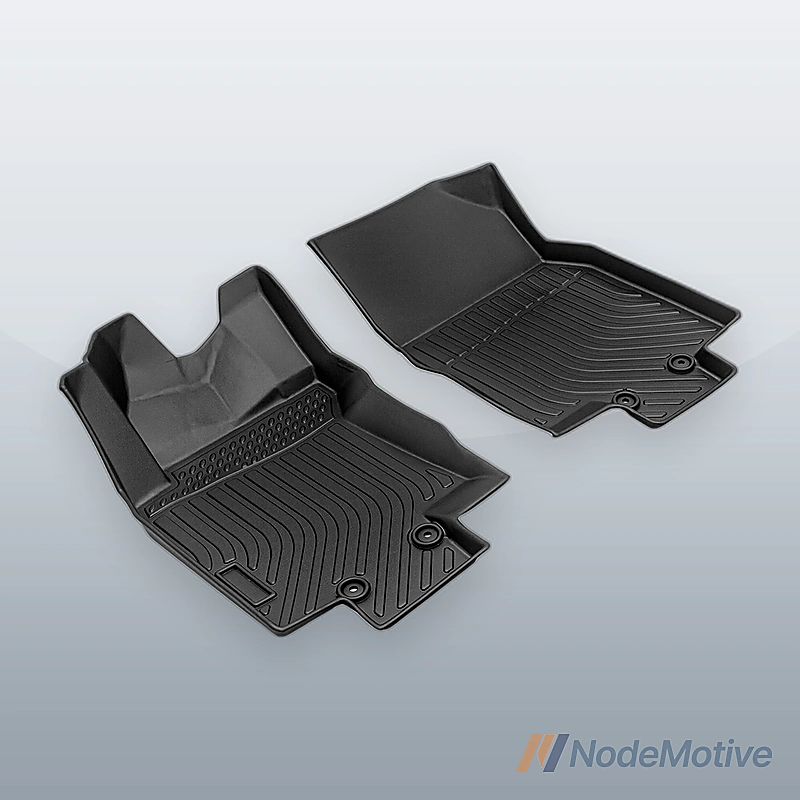 Car Floor Mats for 17-22 Rogue Sport No Fit Rogue，All-Weather TPE Rubber Black