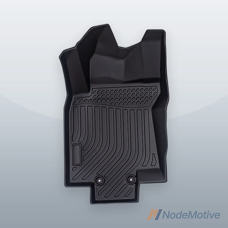 Car Floor Mats for 17-22 Rogue Sport No Fit Rogue，All-Weather TPE Rubber Black