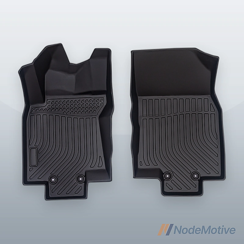 Car Floor Mats for 17-22 Rogue Sport No Fit Rogue，All-Weather TPE Rubber Black