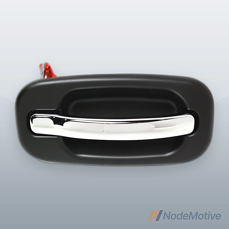 Outside Door Handle Black Chrome Front Passenger Side for 99-07 Chevy GMC Truck