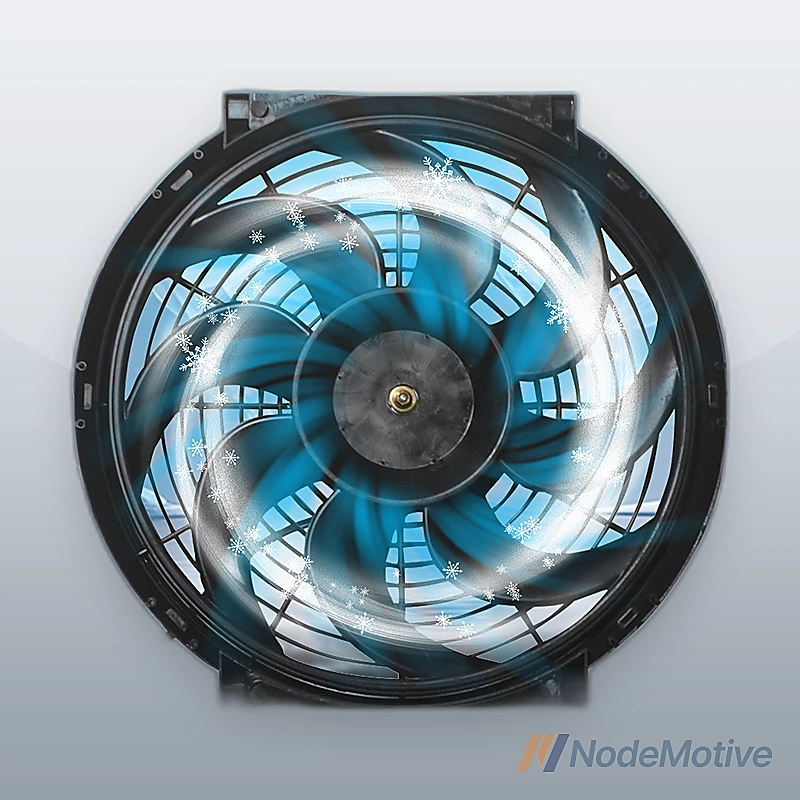 14\" Universal Slim Fan Push Pull Electric Radiator Cooling 12V 90W w/ Mount Kit