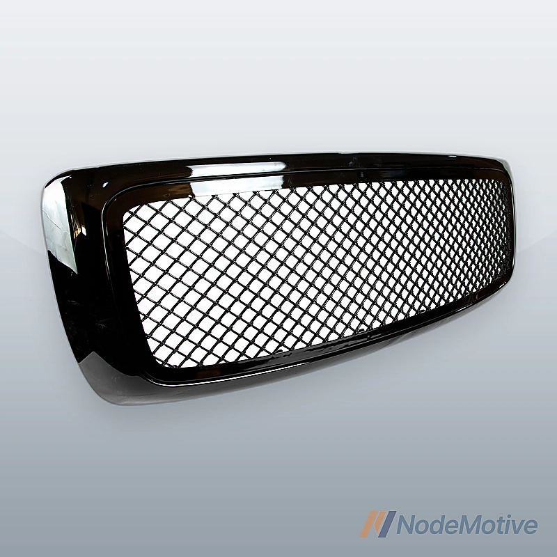 Car Front Grill for 02-05 Dodge Ram 1500 2500 3500,Gloss Black Grille