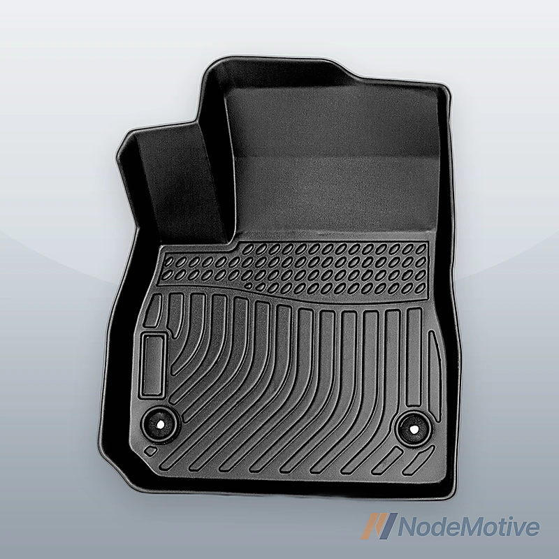 Car Floor Mats for 16-23 Chevrolet Malibu，All-Weather TPE Rubber
