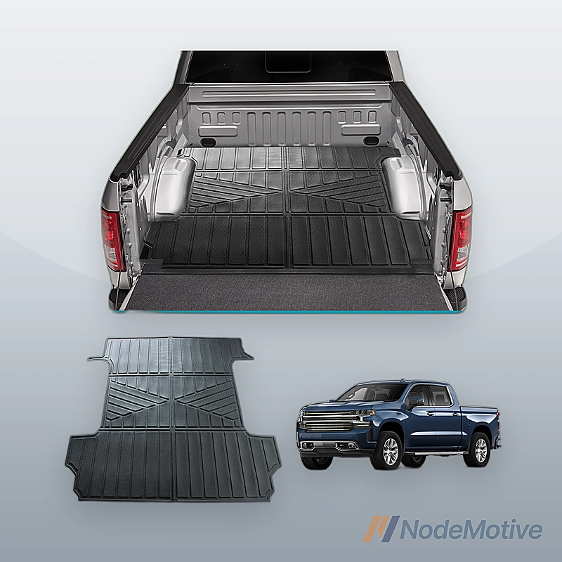 Truck Bed Mat for 2019-2024 Chevrolet Silverado/GMC Sierra 1500 5.8ft Short Bed