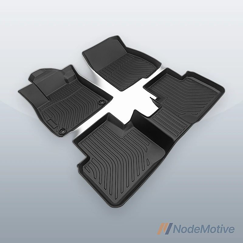 Car Floor Mats for 2018-2023 Honda Accord，All-Weather TPE Rubber Floor Mats