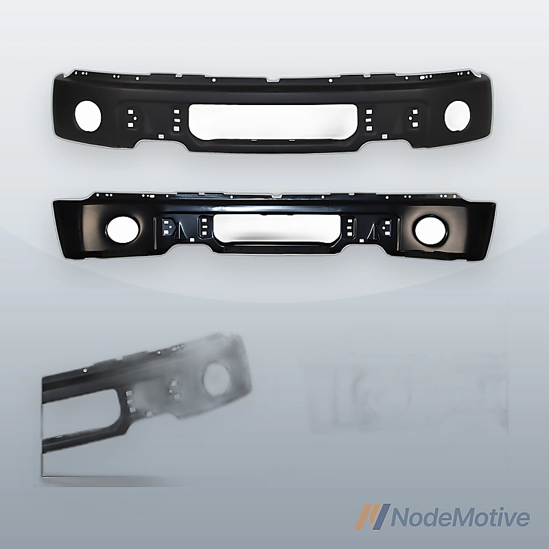 Primered - Steel Bumper Face Bar for 2009-2014 Ford F150 Pickup w/ Fog