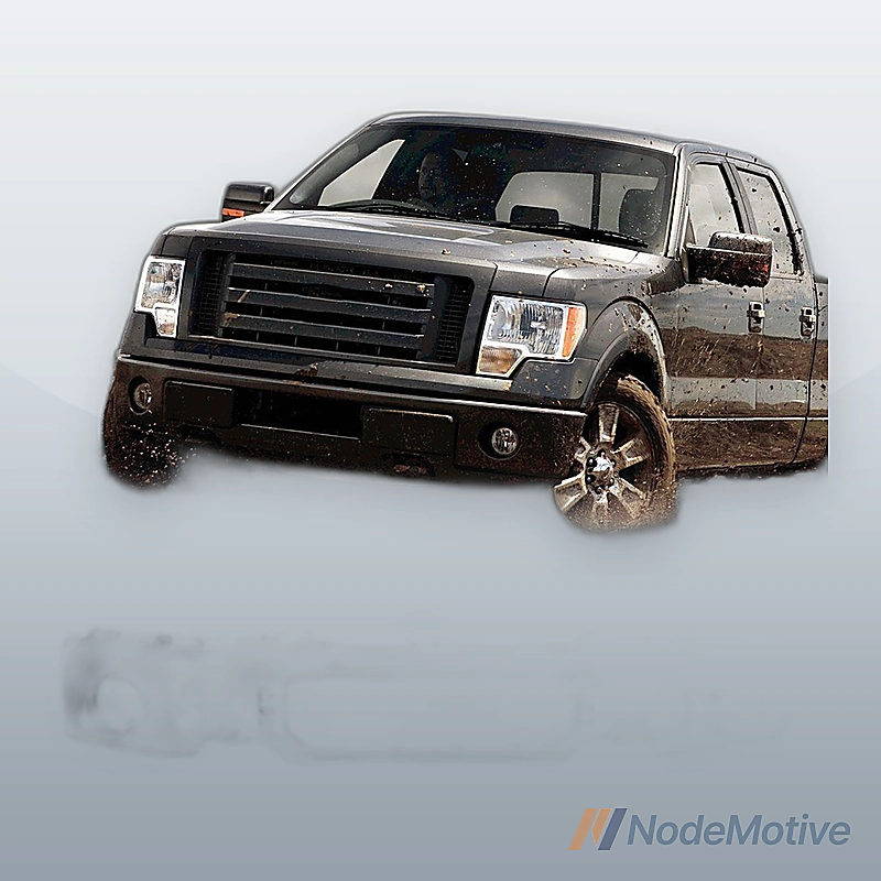 Primered - Steel Bumper Face Bar for 2009-2014 Ford F150 Pickup w/ Fog