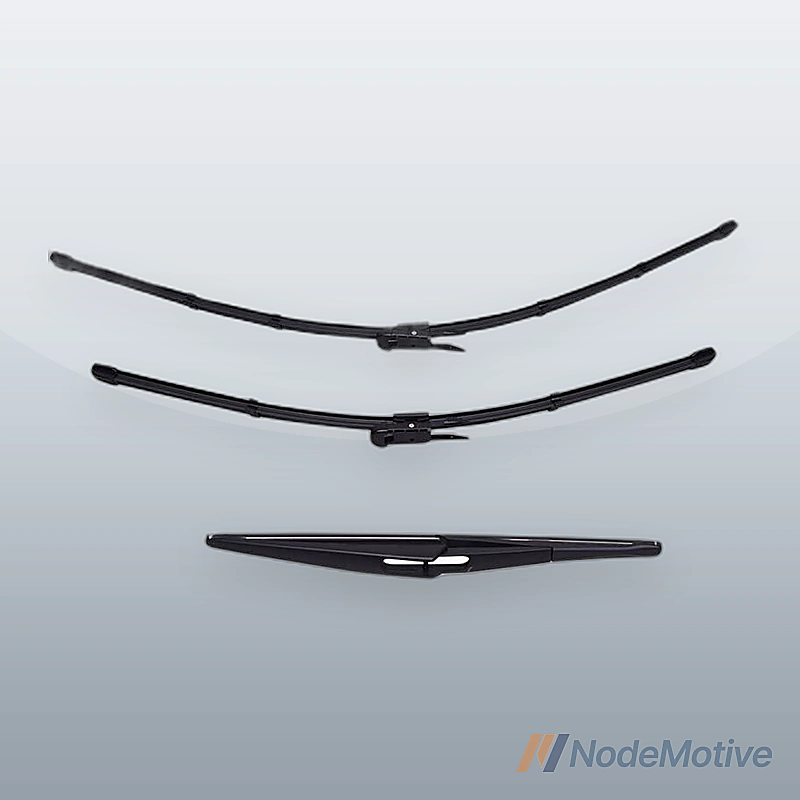 For Mercedes 06-11 ML350 06-12 R350 3PC Front&Rear Windshield Window Wiper Blade