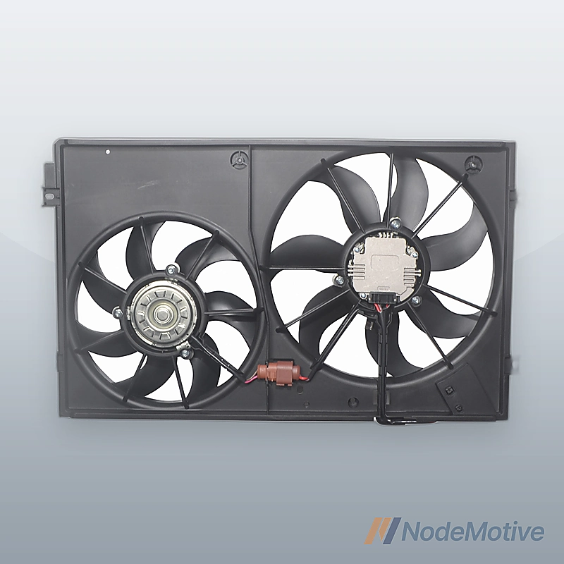 Radiator Cooling Fan Assembly for 2005-2013 Volkswagen Jetta Passat Golf