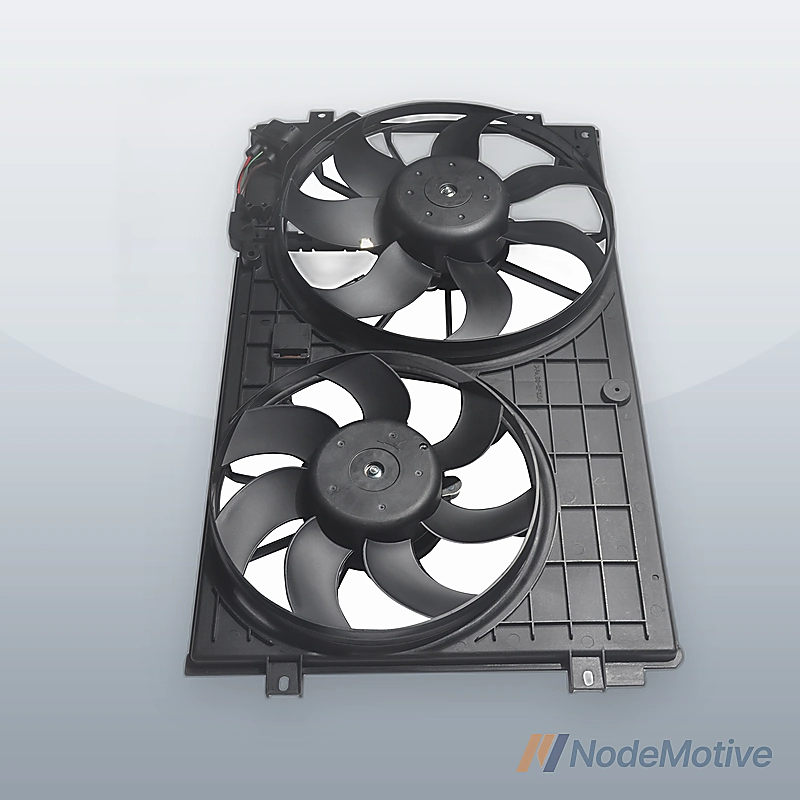 Radiator Cooling Fan Assembly for 2005-2013 Volkswagen Jetta Passat Golf