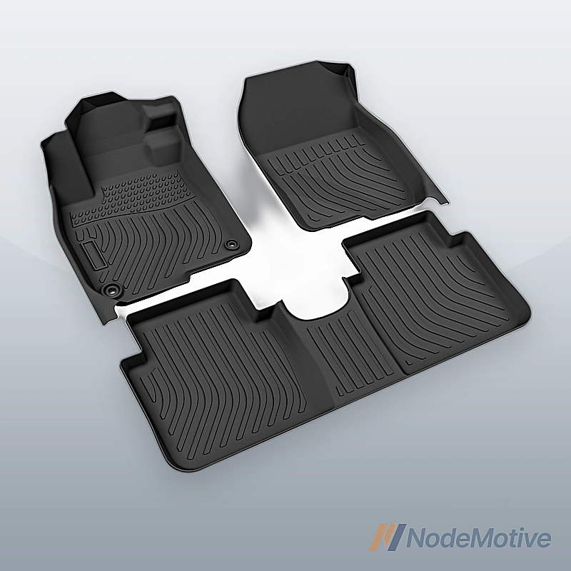 Car Floor Mats for 2017-2022 Honda CR-V，All-Weather TPE Rubber