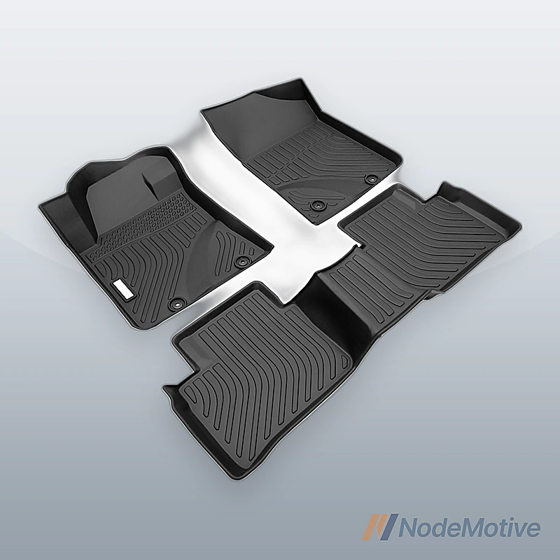 Car Floor Mats for 14-15 Nissan Altima，All-Weather TPE Rubber Floor Mats Black
