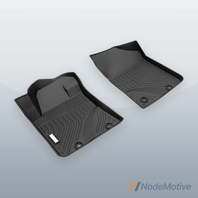 Car Floor Mats for 14-15 Nissan Altima，All-Weather TPE Rubber Floor Mats Black