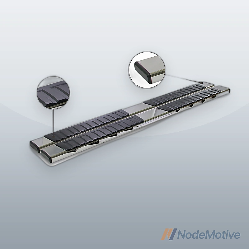 Side Step Nerf Bars Running Boards for 09-14 Ford F150 Super Crew Cab 4 Door