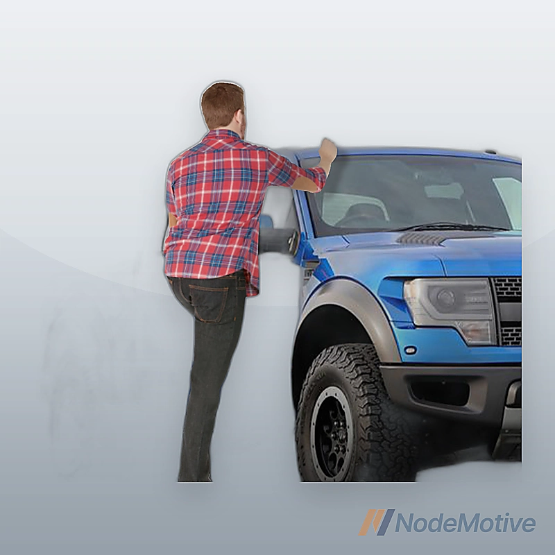 Side Step Nerf Bars Running Boards for 09-14 Ford F150 Super Crew Cab 4 Door