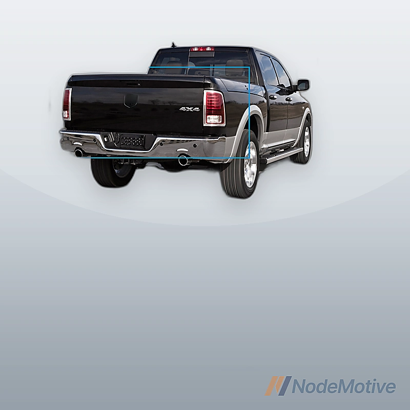 Primed Steel Tailgate for 2010-2018 RAM 1500 2500 3500 Series Pickup 10-18