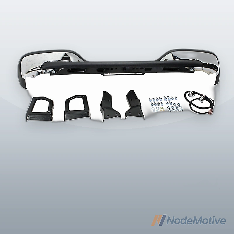 Step Bumper Assembly For 1995-2006 Chevy Tahoe 2000-2006 Suburban 1500 Chrome