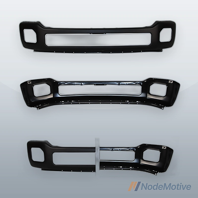 Black Front Bumper Steel For 11-16 Ford F-250 F-350 F-450 Super Duty Primed