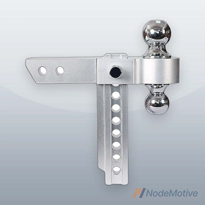 Alu Adjustable Trailer Drop Hitch,2inch receiver,8 inch adjustable