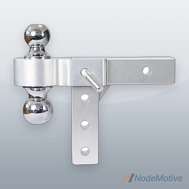 Alu Adjustable Trailer Drop Hitch,2inch receiver,6 inch adjustable