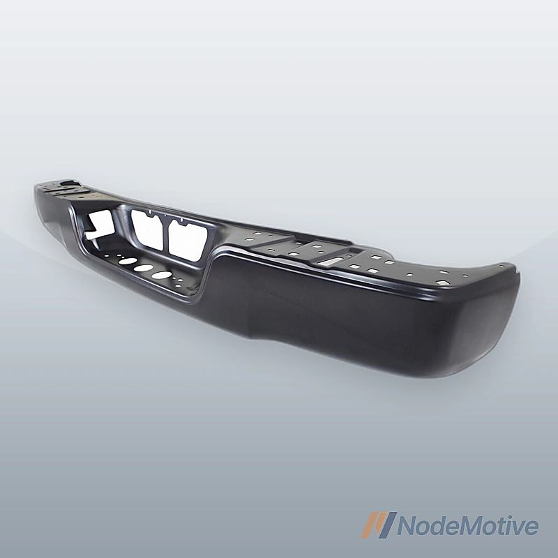 Step Bumper For 2007-13 Toyota Tundra Fleetside With Rock Warrior Pkg Black Rear