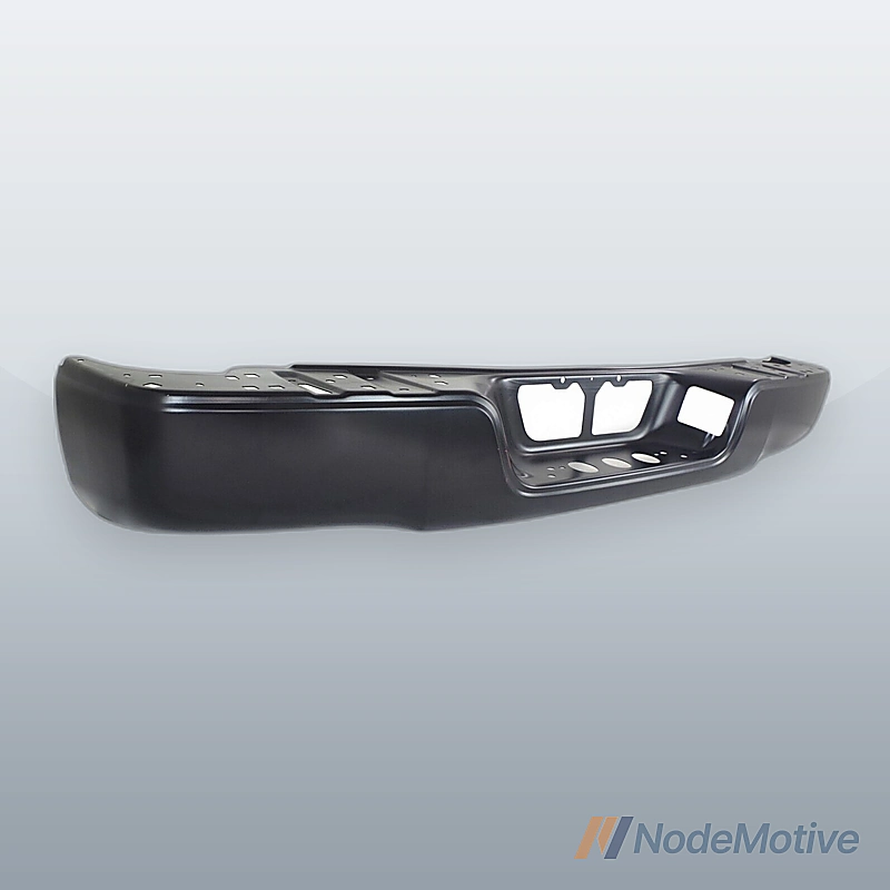Step Bumper For 2007-13 Toyota Tundra Fleetside With Rock Warrior Pkg Black Rear