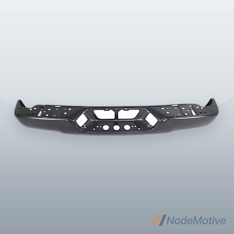 Step Bumper For 2007-13 Toyota Tundra Fleetside With Rock Warrior Pkg Black Rear