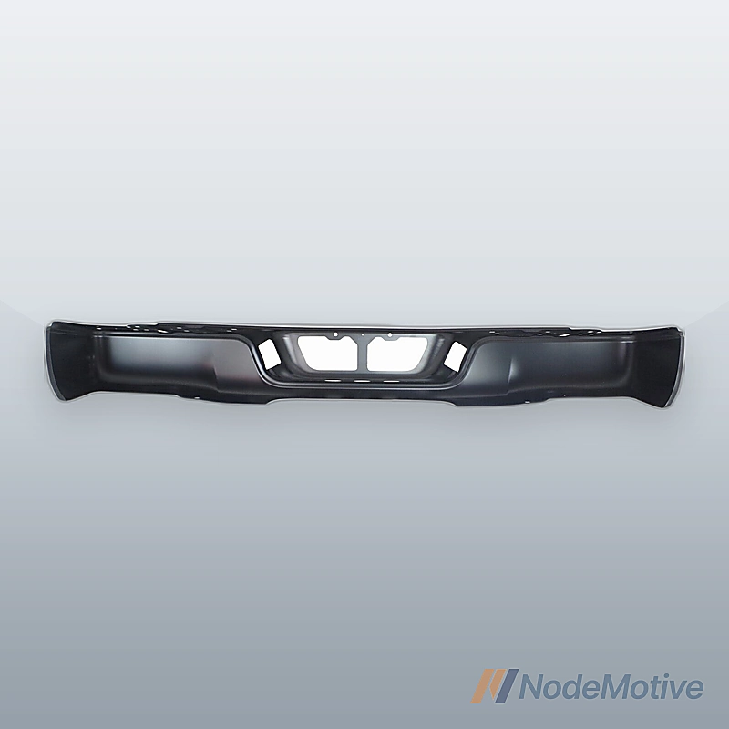 Step Bumper For 2007-13 Toyota Tundra Fleetside With Rock Warrior Pkg Black Rear