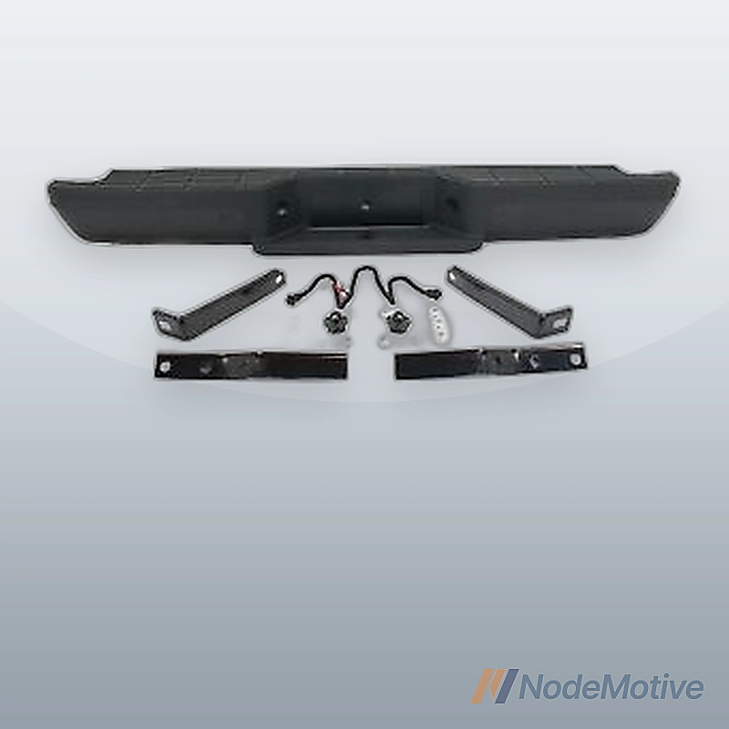 Step Bumper For 1993-2011 Ford Ranger Rear Powdercoat Black Fleetside/Styleside