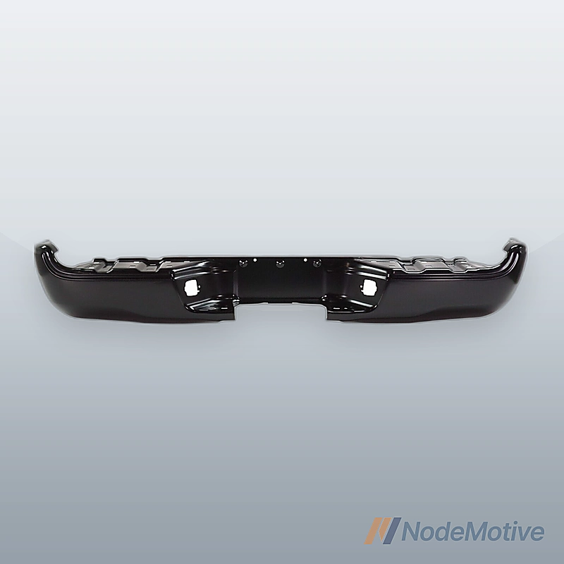 Step Bumper Face Bar For 05-15 Toyota Tacoma Powdercoated Black Steel