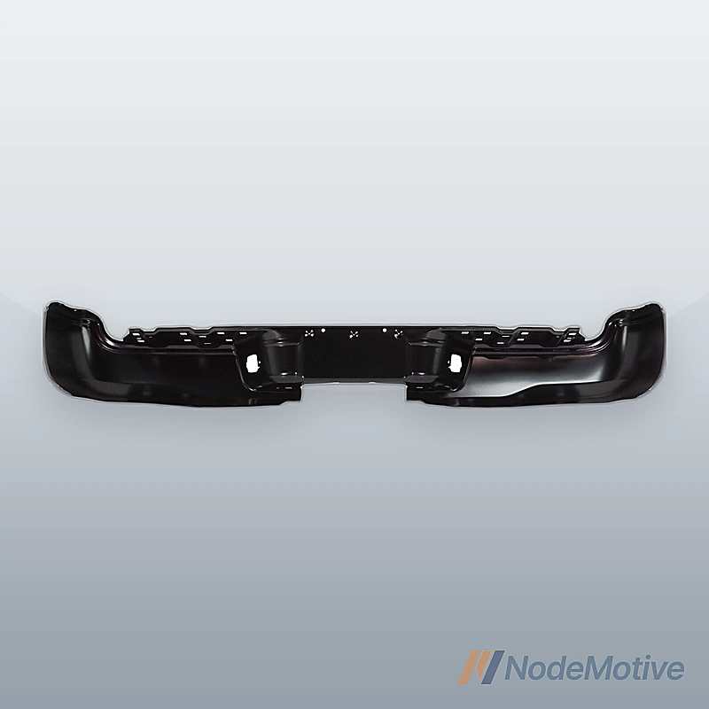 Step Bumper Face Bar For 05-15 Toyota Tacoma Powdercoated Black Steel