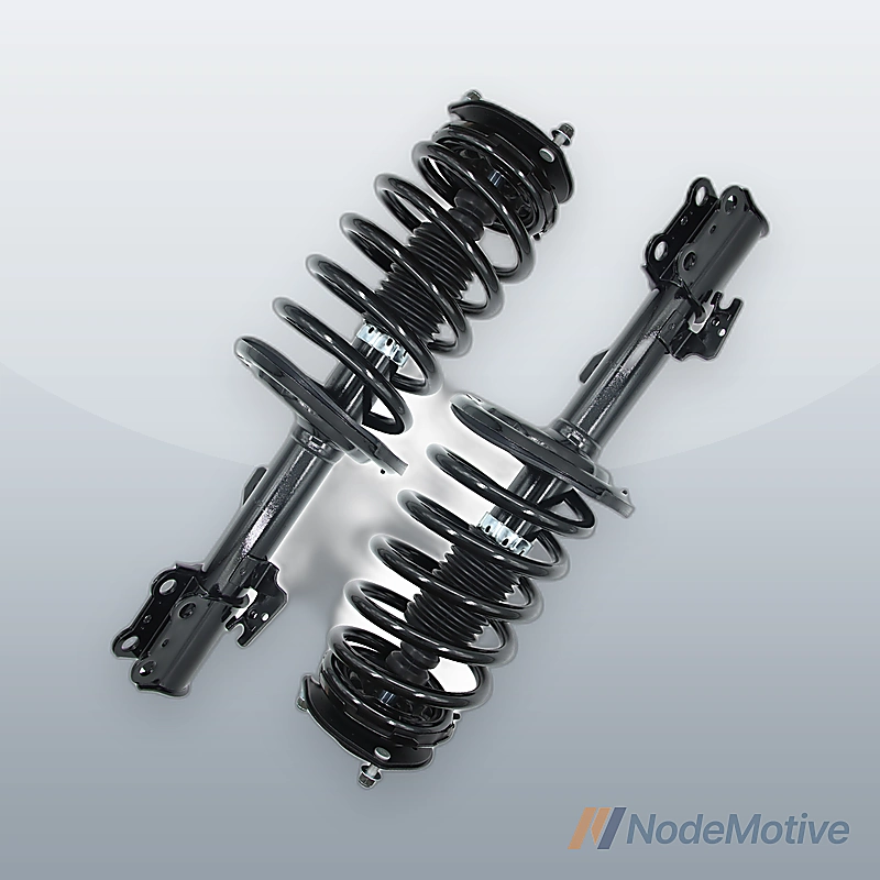 Front Pair Complete Shock Struts Assembly w/ Spring For 2005-2010 Toyota Sienna