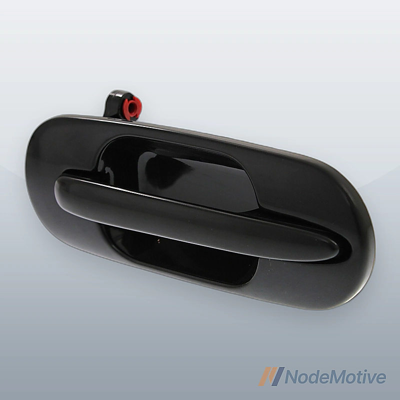 Exterior Door Handle For 97-2001 Honda CR-V Rear Passenger Smooth Black Plastic