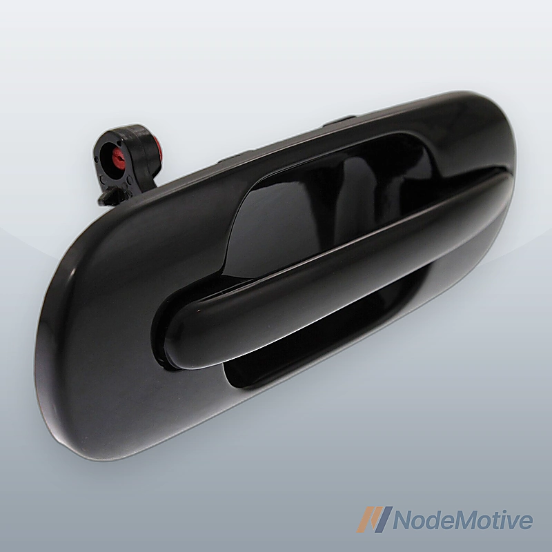 Exterior Door Handle For 97-2001 Honda CR-V Rear Passenger Smooth Black Plastic