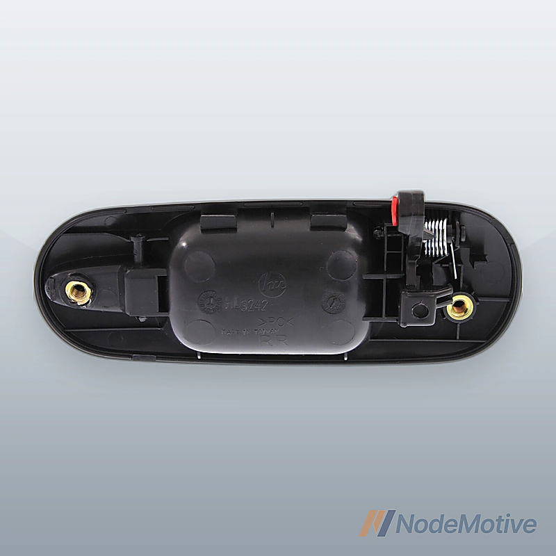 Exterior Door Handle For 97-2001 Honda CR-V Rear Passenger Smooth Black Plastic