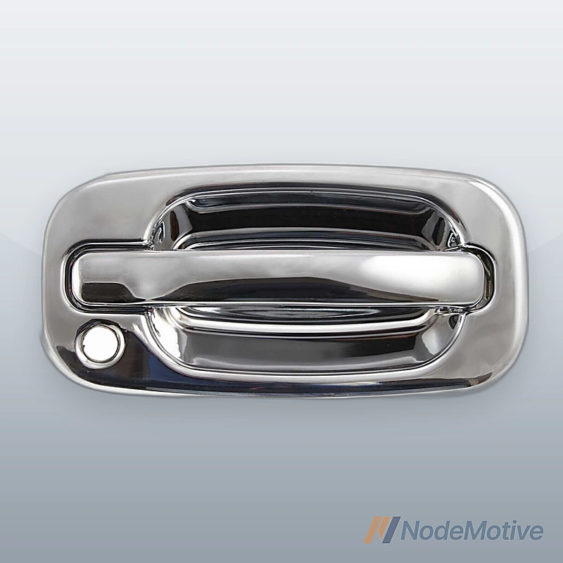 Door Handle For 1999-2006 Chevrolet Silverado 1500 Front Right Chrome w/Keyhole