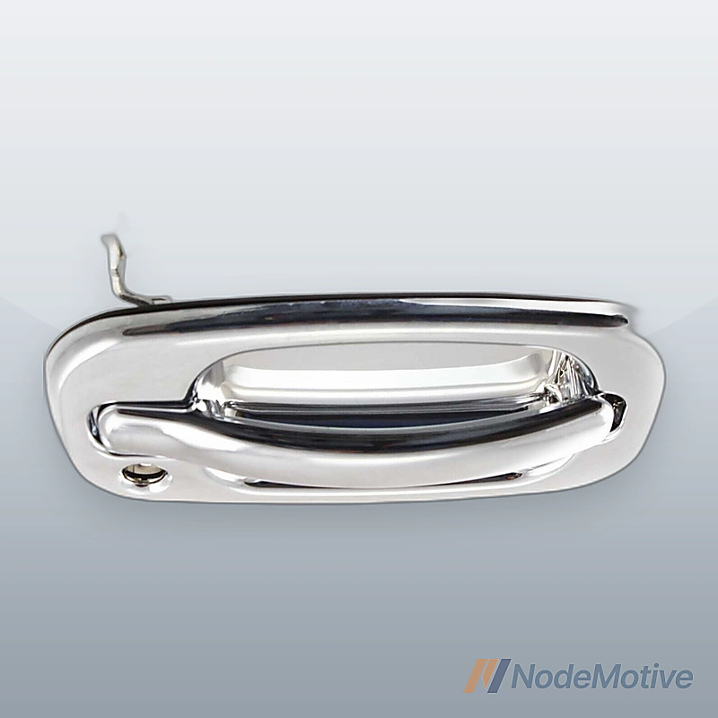 Door Handle For 1999-2006 Chevrolet Silverado 1500 Front Right Chrome w/Keyhole