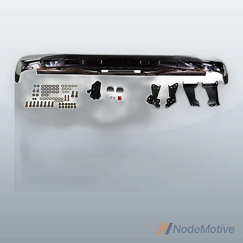 Rear Step Bumper For 1999-2006 Chevrolet Silverado 1500 GMC Sierra 1500 Chrome