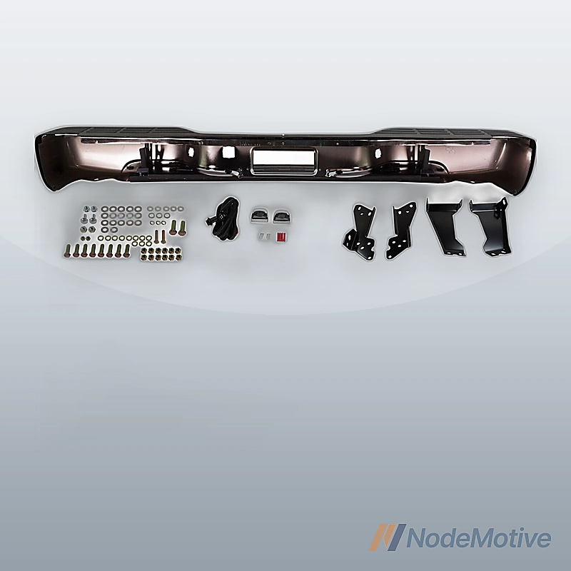 Rear Step Bumper For 1999-2006 Chevrolet Silverado 1500 GMC Sierra 1500 Chrome