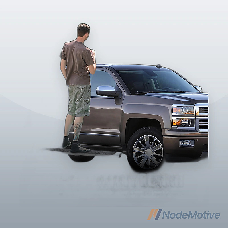 For 19-24 Chevy Silverado 1500 Double Cab 6\" Running Boards Nerf Bars Side Steps