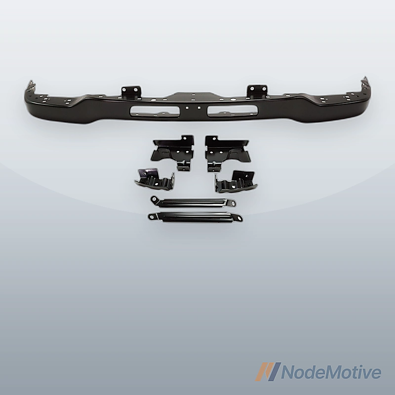 Front Bumper For 2003-2007 GMC Sierra 1500 Painted Black with Bracket