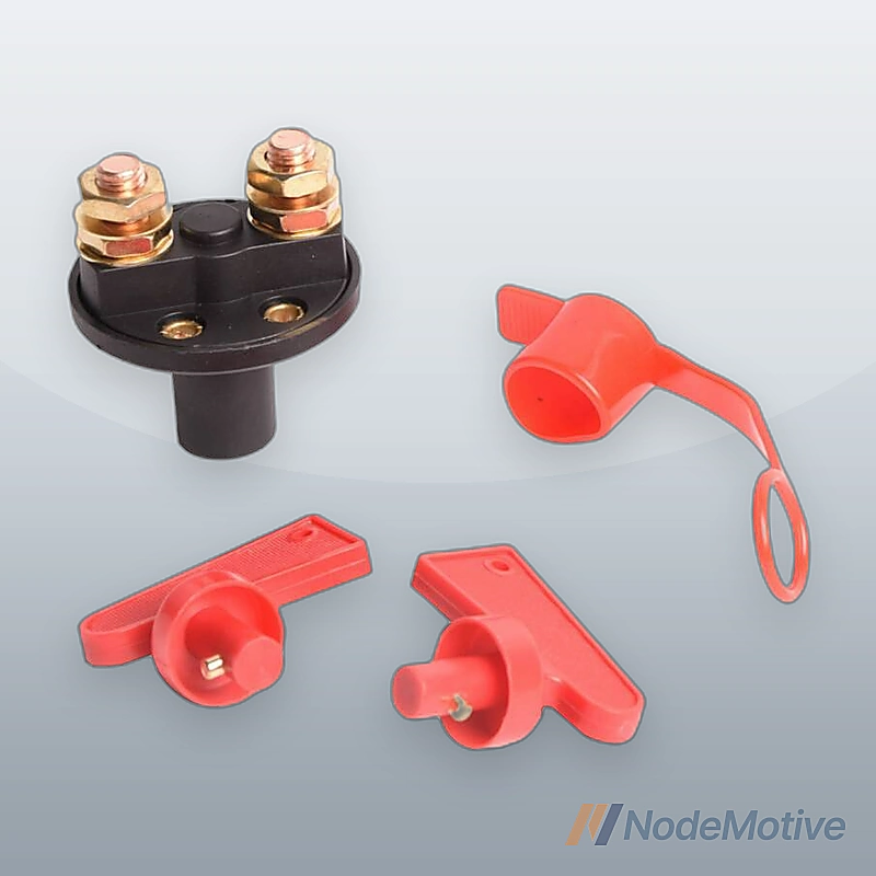 Battery Disconnect Isolator Cut Off Master Switch 12V/24V For Car Truck Boat Van